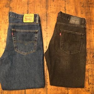 Bundle of men’s Levis jeans